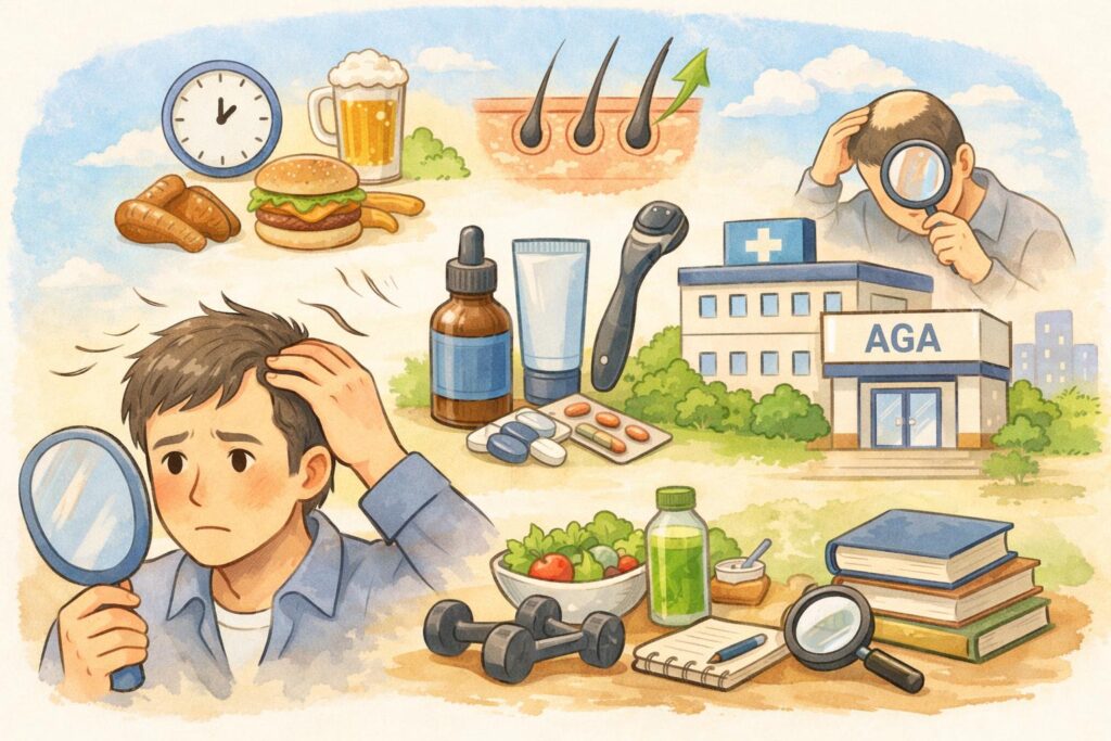 薄毛に悩む男性のための完全個室美容室RELIVE